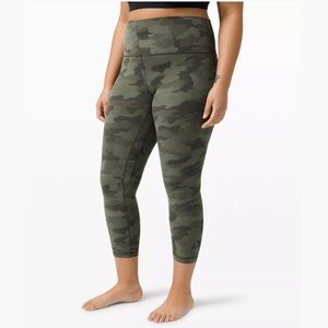 Lululemon 🍋 LULULEMON ALIGN™ PANT II 25" - Heritage 365 Camo Green Twill Multi